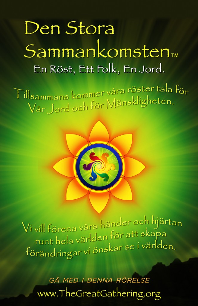 The Great Gathering poster in Swedish